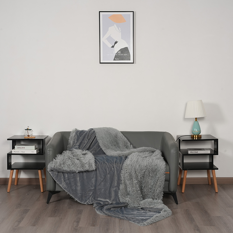 Kiinteä pehmeä puuvilla fleece kangas